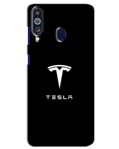 Чохол для Samsung Galaxy M40 з картинкою «Tesla White Logo» Чохол для Samsung Galaxy M40 з картинкою «Tesla White Logo»