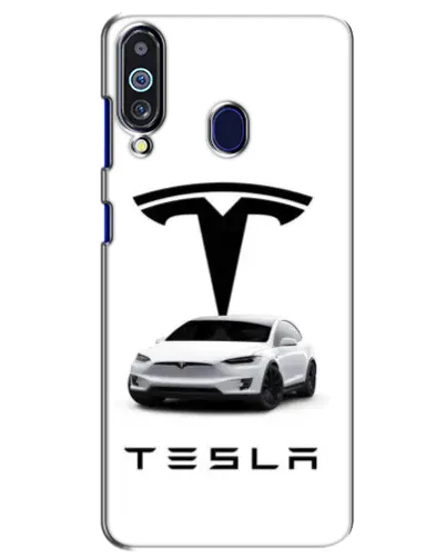 Чохол для Samsung Galaxy M40 з картинкою «Tesla White Style» Чохол для Samsung Galaxy M40 з картинкою «Tesla White Style»