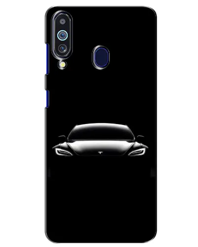 Чохол для Samsung Galaxy M40 з картинкою «Фари Tesla Night» Чохол для Samsung Galaxy M40 з картинкою «Фари Tesla Night»