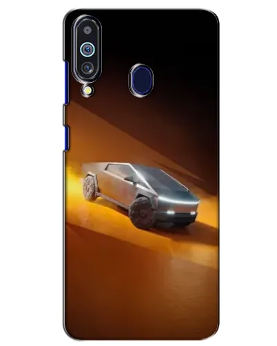 Чохол для Samsung Galaxy M40 з картинкою «Cybertruck у пустелі» Чохол для Samsung Galaxy M40 з картинкою «Cybertruck у пустелі»