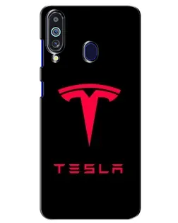 Чохол для Samsung Galaxy M40 з картинкою «Tesla Red Logo» Чохол для Samsung Galaxy M40 з картинкою «Tesla Red Logo»