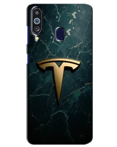 Чохол для Samsung Galaxy M40 з картинкою «Мармурова Tesla Gold» Чохол для Samsung Galaxy M40 з картинкою «Мармурова Tesla Gold»