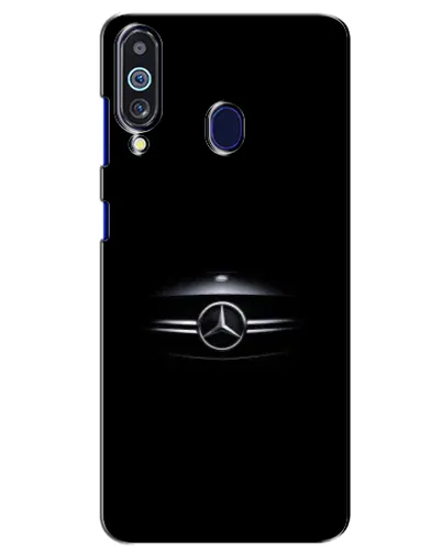 Чехол для Samsung Galaxy M40 с картинкой «Mercedes — абстрактные линии»