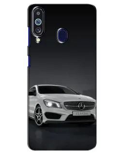 Чехол для Samsung Galaxy M40 с картинкой «Mercedes AMG GT Silver»