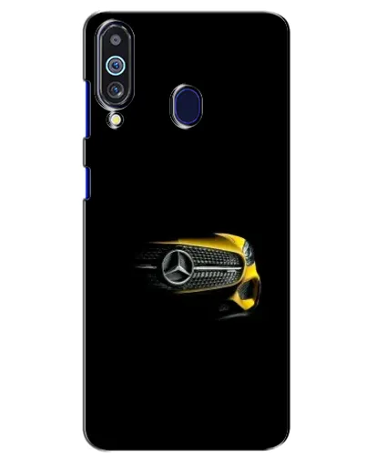 Чехол для Samsung Galaxy M40 с картинкой «Mercedes — ретро стиль»