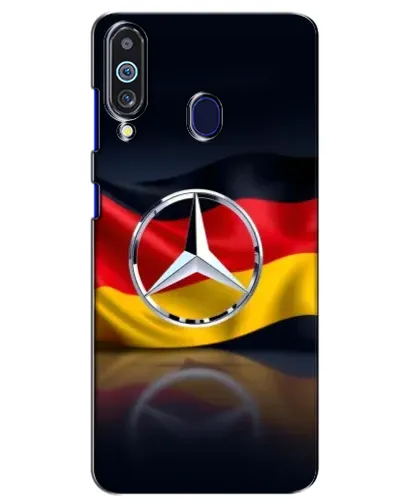 Чехол для Samsung Galaxy M40 с картинкой «Mercedes — флаг Германии»