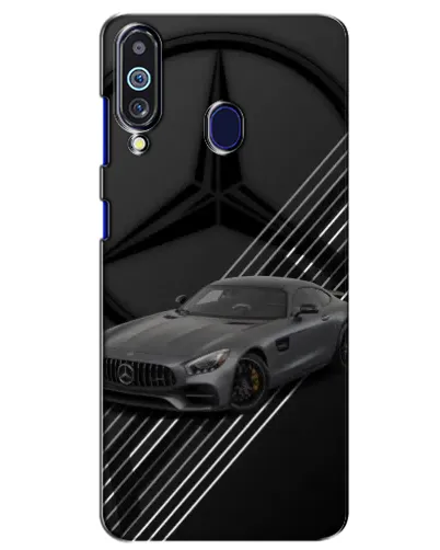 Чехол для Samsung Galaxy M40 с картинкой «Mercedes AMG — графика»