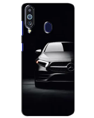 Чехол для Samsung Galaxy M40 с картинкой «Свет фар Mercedes»