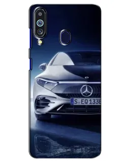 Чехол для Samsung Galaxy M40 с картинкой «Mercedes EQ — будущее»