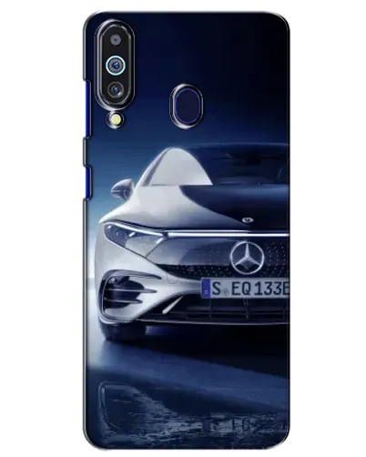 Чехол для Samsung Galaxy M40 с картинкой «Mercedes EQ — будущее»