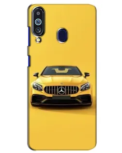 Чехол для Samsung Galaxy M40 с картинкой «Желтый Mercedes GT»