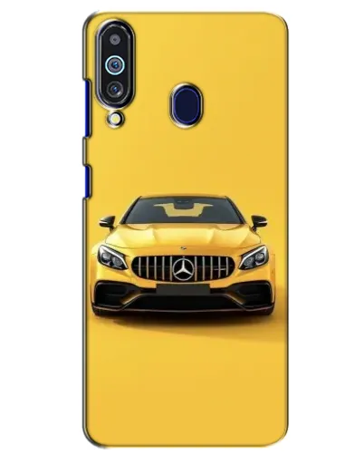 Чехол для Samsung Galaxy M40 с картинкой «Желтый Mercedes GT»