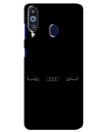 Чехол для Samsung Galaxy M40 с картинкой «Audi — световой подпись»