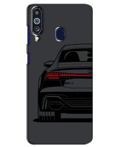 Чехол для Samsung Galaxy M40 с картинкой «Задняя часть Audi — арт»
