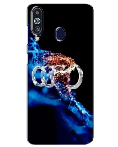 Чехол для Samsung Galaxy M40 с картинкой «Энергия лого Audi»
