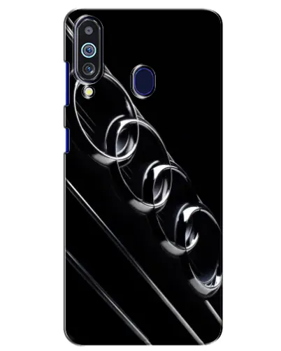 Чехол для Samsung Galaxy M40 с картинкой «Audi — абстрактные кольца»