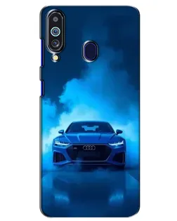 Чехол для Samsung Galaxy M40 с картинкой «Audi — голубая энергия» Чехол для Samsung Galaxy M40 с картинкой «Audi — голубая энергия»