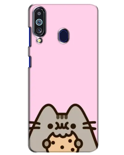 Чехол для Samsung Galaxy M40 с картинкой «Pusheen и печенье» Чехол для Samsung Galaxy M40 с картинкой «Pusheen и печенье»