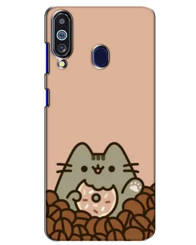 Чехол для Samsung Galaxy M40 с картинкой «Кофейный Пушин» Чехол для Samsung Galaxy M40 с картинкой «Кофейный Пушин»