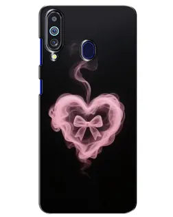 Чехол для Samsung Galaxy M40 с картинкой «Дымчатое сердце» Чехол для Samsung Galaxy M40 с картинкой «Дымчатое сердце»