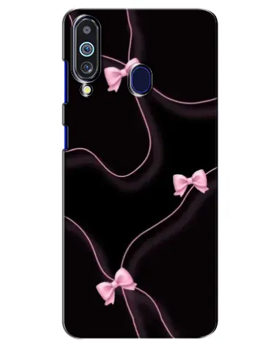 Чехол для Samsung Galaxy M40 с картинкой «Розовые ленты»