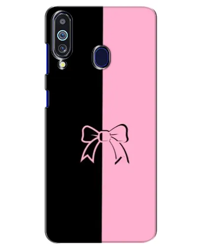 Чехол для Samsung Galaxy M40 с картинкой «Половинки банта»