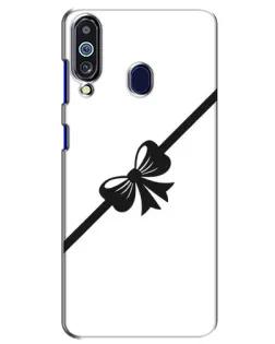 Чехол для Samsung Galaxy M40 с картинкой «Диагональный бант»