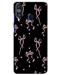Чехол для Samsung Galaxy M40 с картинкой «Тонкие ленты»