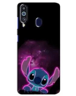 Чохол для Samsung Galaxy M40 з картинкою «Неоновий Stitch»