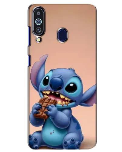 Чехол для Samsung Galaxy M40 с картинкой «Стич ест шоколад» Чехол для Samsung Galaxy M40 с картинкой «Стич ест шоколад»