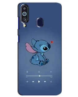 Чохол для Samsung Galaxy M40 з картинкою «Музичний Stitch»