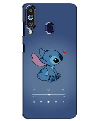 Чехол для Samsung Galaxy M40 с картинкой «Музыкальный Stitch» Чехол для Samsung Galaxy M40 с картинкой «Музыкальный Stitch»