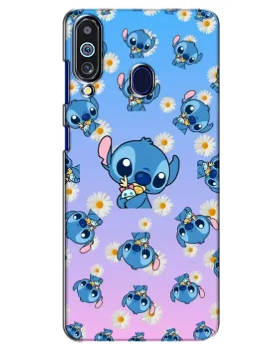 Чехол для Samsung Galaxy M40 с картинкой «Паттерн со Стичем» Чехол для Samsung Galaxy M40 с картинкой «Паттерн со Стичем»