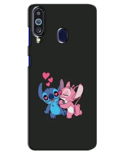 Чехол для Samsung Galaxy M40 с картинкой «Анжел целует Стича» Чехол для Samsung Galaxy M40 с картинкой «Анжел целует Стича»
