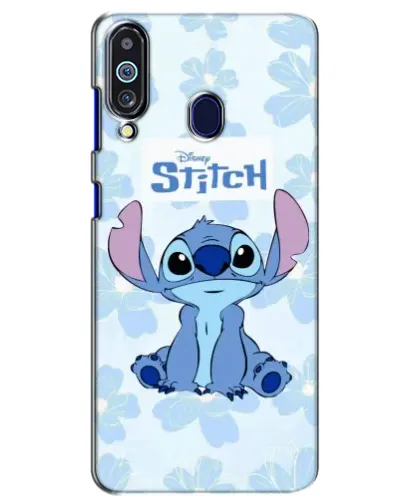 Чехол для Samsung Galaxy M40 с картинкой «Stitch среди цветов» Чехол для Samsung Galaxy M40 с картинкой «Stitch среди цветов»
