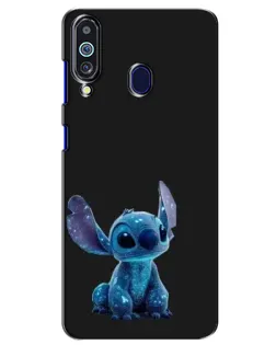 Чохол для Samsung Galaxy M40 з картинкою «Стіч на чорному»