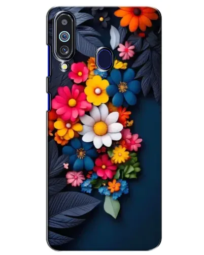 Чехол для Samsung Galaxy M40 с картинкой «Цветочная феерия»