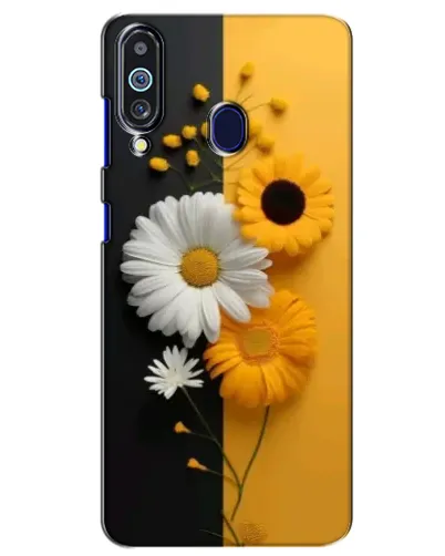 Чехол для Samsung Galaxy M40 с картинкой «Подсолнух и ромашка»