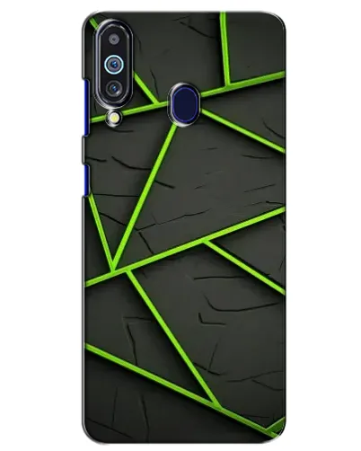 Чехол для Samsung Galaxy M40 с картинкой «Зеленые геометрические линии» Чехол для Samsung Galaxy M40 с картинкой «Зеленые геометрические линии»