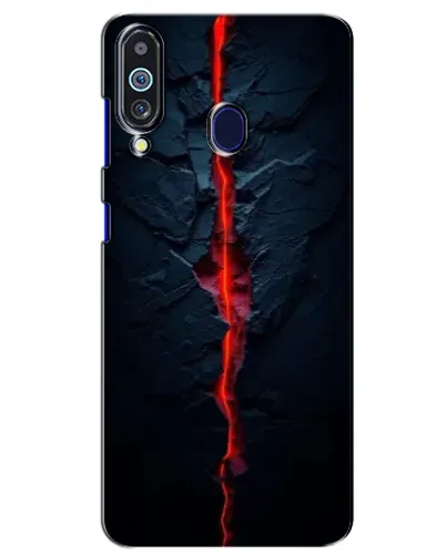 Чехол для Samsung Galaxy M40 с картинкой «Kрасная лавовая трещина» Чехол для Samsung Galaxy M40 с картинкой «Kрасная лавовая трещина»