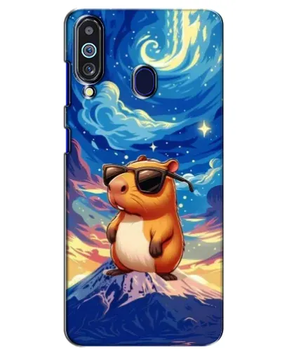 Чехол для Samsung Galaxy M40 с картинкой «Капибара Ван Гога»