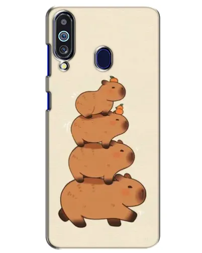 Чехол для Samsung Galaxy M40 с картинкой «Башня из капибар»