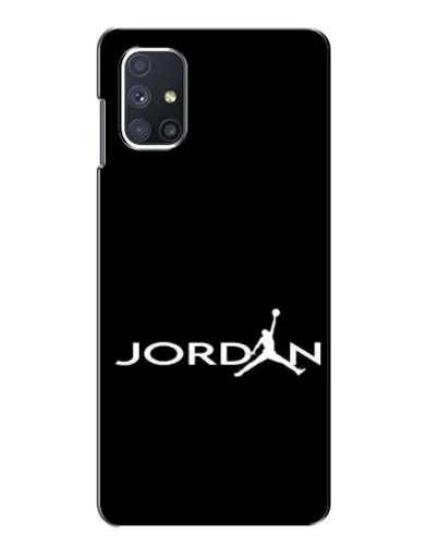 Чехол для Samsung Galaxy M51 с картинкой «Jordan White Logo» Чехол для Samsung Galaxy M51 с картинкой «Jordan White Logo»