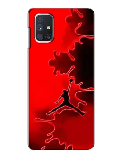 Чехол для Samsung Galaxy M51 с картинкой «Jordan Red Smoke» Чехол для Samsung Galaxy M51 с картинкой «Jordan Red Smoke»
