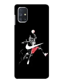 Чехол для Samsung Galaxy M51 с картинкой «Jordan Jumpman» Чехол для Samsung Galaxy M51 с картинкой «Jordan Jumpman»
