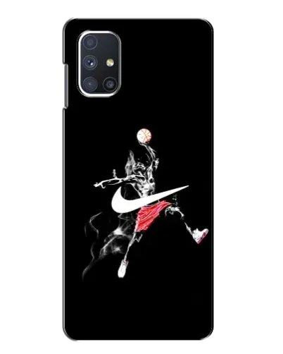 Чехол для Samsung Galaxy M51 с картинкой «Jordan Jumpman» Чехол для Samsung Galaxy M51 с картинкой «Jordan Jumpman»
