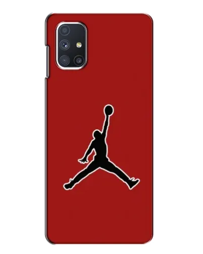 Чехол для Samsung Galaxy M51 с картинкой «Jordan Red Back» Чехол для Samsung Galaxy M51 с картинкой «Jordan Red Back»