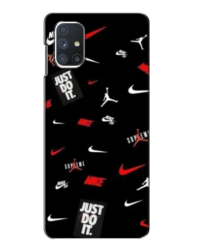Чехол для Samsung Galaxy M51 с картинкой «Nike Mix Pattern» Чехол для Samsung Galaxy M51 с картинкой «Nike Mix Pattern»