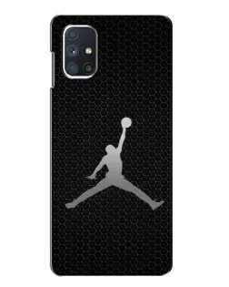 Чехол для Samsung Galaxy M51 с картинкой «Jordan Dark Carbon» Чехол для Samsung Galaxy M51 с картинкой «Jordan Dark Carbon»