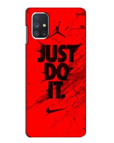 Чехол для Samsung Galaxy M51 с картинкой «Nike Just Do It» Чехол для Samsung Galaxy M51 с картинкой «Nike Just Do It»